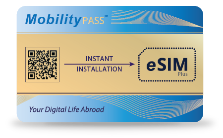 MobilityPass International eSIM for Moto RAZR